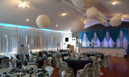 Weddings and events at the Stage North hall, Terrae Pines
