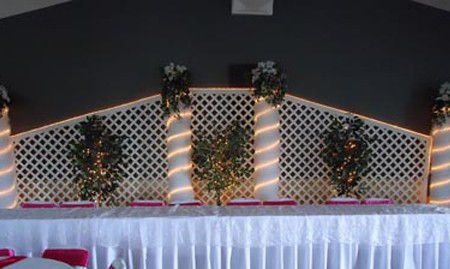 Weddings and events at the Stage North hall, Terrae Pines